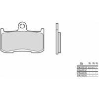 BREMBO Competition Carbon Ceramic Brake pads - 07KA23RC for Indian, Kawasaki, Triumph