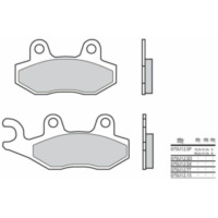 BREMBO Street Sintermetall Bremsbeläge - 07SU12SP für Triumph AMERICA865, AMERICA865EFI, BONNEVILLE1200T120