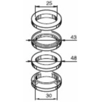BUZZETTI Steering Bearings for MBK NITRO, STUNT Yamaha AEROX, SLIDER