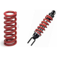 BITUBO RED SPRING 10,5KG/MM, LENGTH 150MM / Ø INTERNAL 58MM