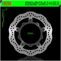 NG BRAKES Bremsscheibe - 1503X.