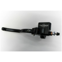 BERINGER Classic Hauptkupplungszylinder axial Ø 20,5 mm Behälter integriert schwarz (Hebel axial Typ A - 16 cm schwarz) für Kawasaki, Yamaha, Suzuki