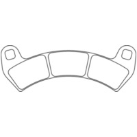 CL BRAKES ATV Sintermetall Bremsbeläge - 1247ATV1 für Polaris RZR1000
