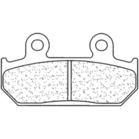 CL BRAKES Racing Sintermetall Bremsbeläge - 2252C60 für Honda CB450, CBR250F, CBR250R