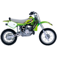 BLACKBIRD Dream Graphic 4 Graphic Kit for: Kawasaki KX60 for KX65