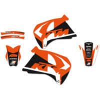 BLACKBIRD Dream Graphic 4 Deko-Kit für: KTM für 125EGS, 125EXC, 125LC2