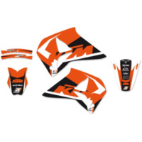 BLACKBIRD Dream Graphic 4 Deko-Kit für: KTM für 400SUPER-COMP, 620LC4ENDURO
