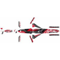 Deko-Kit Traction Schwarzbird für: Gas Gas TXT PRO 125/200/250 für TXT125, TXT250, TXT280