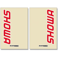 BLACKBIRD Showa Fork Graphic Kit Clear
