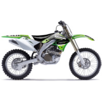BLACKBIRD Dream Graphic 4 Complete Graphic Kit for: Kawasaki KX450F