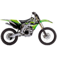 BLACKBIRD Dream Graphic 4 Complete Graphic Kit for: Kawasaki KX250F 8418N