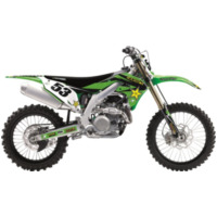 BLACKBIRD Rockstar Energy Complete Graphic Kit for: Kawasaki KX450 for KX250