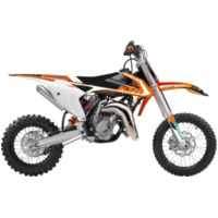 BLACKBIRD Dream Graphic 4 Complete Graphic Kit for: KTM SX65 for 65SX 8543N