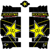 BLACKBIRD Rockstar Energy Radiator Louvers Graphic Kit for: Husqvarna TC/FC for FC250, FC350, FC450