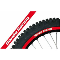 Felgendeko universal Schwarzbird schwarz Replica für: Honda Racing 5068R/60