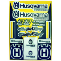 BLACKBIRD Stickers Kit for: Husqvarna