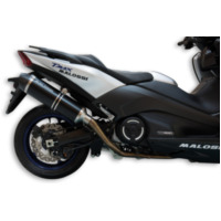 MALOSSI Wild Lion Full Exhaust System - Stainless Steel Carbon for Yamaha T-MAX530