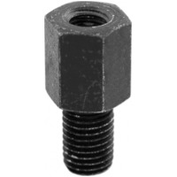 V PARTS Mirror Adapter Universal M10 (Right Thread) - Black