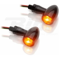 V-PARTS Blinker LED 12 V Alu schwarz für Triumph BONNEVILLE1200BOBBER, BONNEVILLE1200T120, BONNEVILLE865 Ducati SCRAMBLER1100, SCRAMBLER800, SCRAMBLERSIXTY2