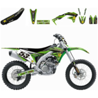 BLACKBIRD Rockstar Energy Complete Graphic Kit for: Kawasaki KX450F