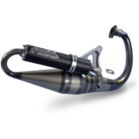 POLINI Team 4 Full Exhaust System - Black Aluminium Yamaha for MBK BOOSTER, STUNT BW`S