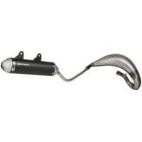 TECNIGAS E-Nox komplette Auspuffanlage - Aluminium schwarz für: BETA €3/€4 für RR50ENDURO, RR50MOTARD