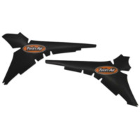 Antislip-Aufkleber-Kit für Twin Air Luftfilterkasten, schwarz für: Husqvarna TC/FC 125 &ampamp + FC250, FC350, FC450