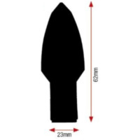 Blinker BIHR Spear LED schwarz universell