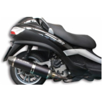MALOSSI Wild Lion Full Exhaust System - Metal magic Carbon for: Piaggio MP3 500 for BEVERLY500, MP3400, X9500 Gilera FUOCO500