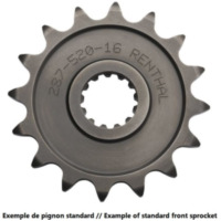 RENTHAL Standard Stahlritzel vorne 304 - 520 für KTM 400LC4ENDURO, 400SUPER-COMP, 600GS 304--520-16P