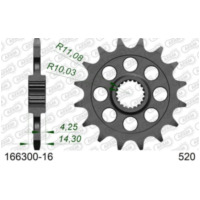 AFAM Standard Stahlritzel vorne 166300 - 520 für BMW G310GS, G310R