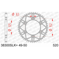 AFAM Steel Ultra-Light Self-Cleaning Rear Sprocket 38300 - 520 for Beta RR1252T, RR1252TENDURO, RR1254TENDURO