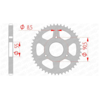 AFAM Steel Standard Rear Sprocket 80200 - 428 for Rieju RS2125PRO