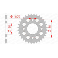 AFAM Standard Stahlritzel hinten 92127 - 420 92127-42