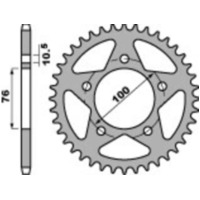PBR Racing Aluminium Ultra-Light Hard Anodized Rear Sprocket 1031 - 520 1031.43.LD