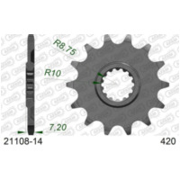 AFAM Steel Standard Front Sprocket 21108420 for Yamaha YZ65