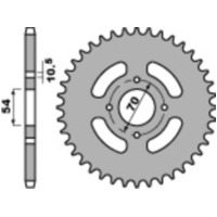 PBR Steel Standard Rear Sprocket 4304 - 428 for Honda CBR125R