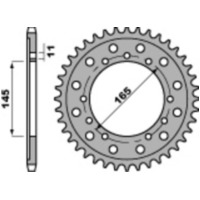 PBR Standard Stahlritzel hinten 4367 - 525 für Kymco VENOX250