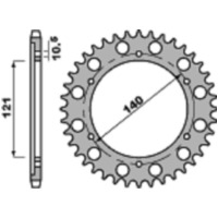 PBR Steel Standard Rear Sprocket 4435 - 530