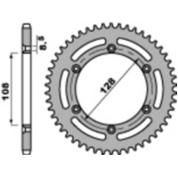 PBR Aluminium Ultra-Light Rear Sprocket 4488 - 525 for Kawasaki KLX125 Suzuki DR-Z125