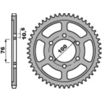 PBR Stahl Standard Kettenrad 825 - 530 für Suzuki GS550, GSF1200BANDIT, GSX1200 Husaberg FE390, FE450, FE570 825.43.C45