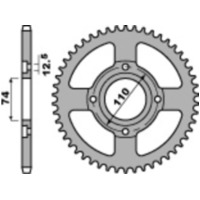 PBR Steel Standard Rear Sprocket 854 - 530 for Yamaha RD250, XS500 854.43.C45