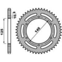 PBR Steel Standard Rear Sprocket 866 - 520 for Yamaha MT-03, XJ600SDIVERSION, XT660 866.48.C45