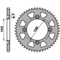 PBR Steel Standard Rear Sprocket 798 - 428 for Suzuki RM80, RM85 Yamaha YZ80, YZ85 798.50.C45