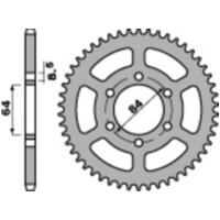 PBR Steel Standard Rear Sprocket 809 - 428 for Suzuki DR125