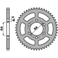 PBR Standard Stahlritzel hinten 809 - 428 für Suzuki DR125