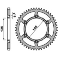 PBR Standard Stahlritzel hinten 820 - 520 für Husqvarna, Sherco, Beta 820.45.C45