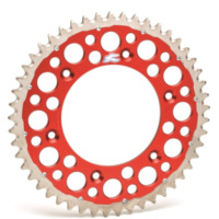 RENTHAL Twinring Aluminium Ultra-Light Self-Cleaning Hard Anodized Rear Sprocket HA - 520 for Honda CR125R, CR250R, CR500R 1540-520-50GPRD