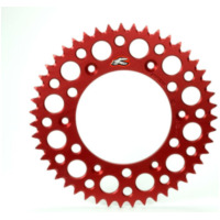 RENTHAL Aluminium Ultra-Light Self-Cleaning Rear Sprocket 154U - 520 for Honda CR125R, CR250R, CR500R Beta RR2502TENDURO, RR3504TENDURO, RR3904TENDURO 154U-520-51GRRD