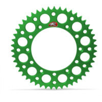 RENTHAL Aluminium Ultra-Light Self-Cleaning Rear Sprocket 191U - 420 for Kawasaki KX80, KX85 191U-420-51GEGN